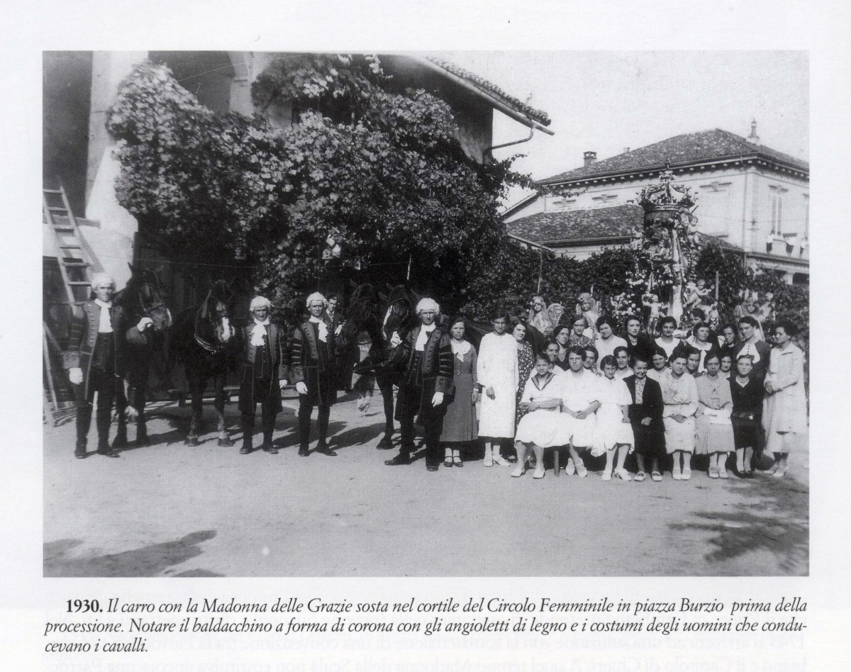 1930 carro della processione  