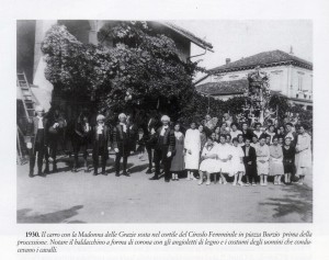 1930 carro della processione  